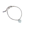 Titanium Steel Constellation Gold Inlaid Round Beads Chain Bracelet For Women