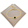 Titanium Steel Constellation Gold Inlaid Women's Bracelet