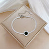 Titanium Steel Constellation Gold Inlaid Women's Bracelet