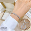 Titanium Steel Constellation Inlaid With Gold Bracelet For Women