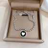 Titanium Steel Constellation Pattern Gold Inlaid Normcore Chain Bracelet Unisex