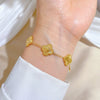 Titanium Steel Constellation Pattern Pressure Grinding Chain Bracelet For Women