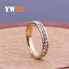 Stainless Steel Constellation Ring With Diamond Set Star Design Light Luxury Stainless Steel Jewelry For Women And Couples