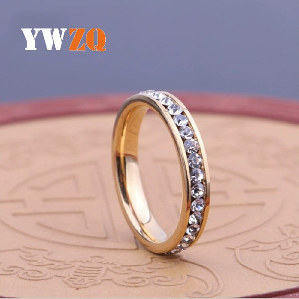 Stainless Steel Constellation Ring With Diamond Set Star Design Light Luxury Stainless Steel Jewelry For Women And Couples