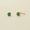 Titanium Steel Constellation Zircon Earrings