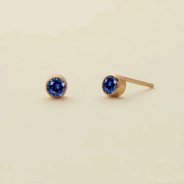 Titanium Steel Constellation Zircon Earrings