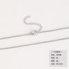 Titanium Steel Copper Cuban Link Chain Curb Chain Cable Chain Box Chain 45-50cm Necklace Chain