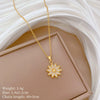 Titanium Steel Copper Microinlaid Real Gold Plating Geometric Style Unisex Necklace