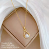 Titanium Steel Copper Microinlaid Real Gold Plating Geometric Style Unisex Necklace