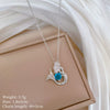 Titanium Steel Copper Microinlaid Real Gold Plating Geometric Style Unisex Necklace
