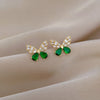 Titanium Steel Copper Simple Style Classic Style Inlay Butterfly Zircon Jewelry Set