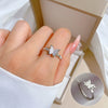 Titanium Steel Crown Pattern Minimalist Style Polished Unisex Ring