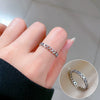 Titanium Steel Crown Pattern Minimalist Style Polished Unisex Ring