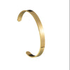 Titanium Steel Cshaped Open Bracelet Vacuum Plating Jewelry