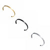 Titanium Steel Cshaped Open Bracelet Vacuum Plating Jewelry