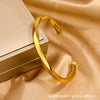 Titanium Steel Diamond Bracelet For Female Fashion Simple With Polishing