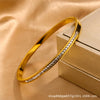 Titanium Steel Diamond Bracelet For Female Fashion Simple With Polishing