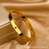Titanium Steel Diamond Bracelet For Female Fashion Simple With Polishing