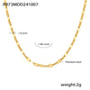 316L Stainless Steel Double Layer Love Inlaid Zircon Clavicle Necklace Bracelet Pvd Gold Plated Niche Style