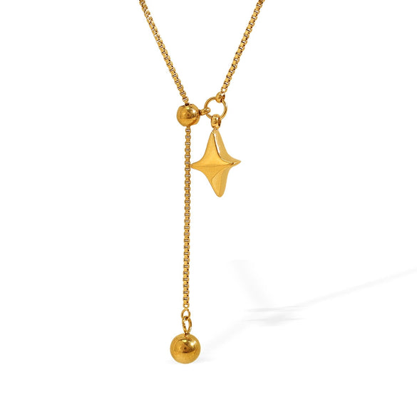 316L Stainless Steel Electroplated Fashion Ol Women's Allmatch Necklace