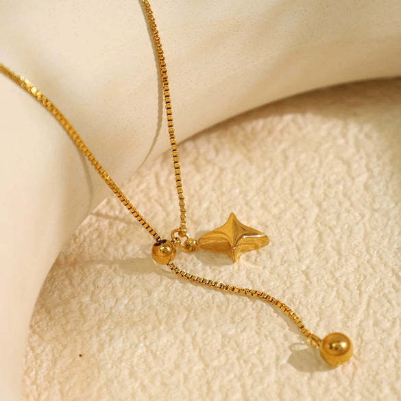 316L Stainless Steel Electroplated Fashion Ol Women's Allmatch Necklace
