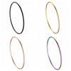 Titanium Steel Electroplated Women's Linear Closed Bracelet