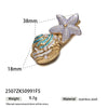 Titanium Steel Electroplated Women's Ring Hairpin Hand Ornaments Set