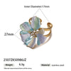 Titanium Steel Electroplated Women's Ring Hairpin Hand Ornaments Set