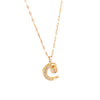 Titanium Steel Female Moon Projection All Match Clavicle Necklace