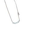 Titanium Steel Flower Geometric Style Electroplating Unisex Necklace