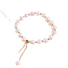 Titanium Steel Freshwater Pearl Geometric Baroque Irregular Women's Bracelet With Electroplating