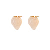 Titanium Steel Fruit Earrings Electroplated Design For Women