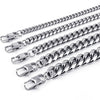 Titanium Steel Geometric Animal Zodiac Twist Chain Bracelet Polished Round Link Unisex Fashion Jewelry
