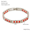 Titanium Steel Geometric Beaded Handmade Bracelet
