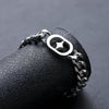 Titanium Steel Geometric Bracelet For Men And Unisex Wear Hip Hop Minimalist Electroplated Fashion Jewelry Accessory