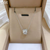Titanium Steel Geometric Cartoon Style Electroplated Full Waist Split Furnace Real Gold Female Clavicle Necklace