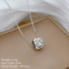 Titanium Steel Geometric Cartoon Style Electroplated Full Waist Split Furnace Real Gold Female Clavicle Necklace