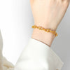 316L Stainless Steel Geometric Chain Stitching Personality Necklace And Bracelet Jewelry Electroplated