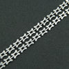 Titanium Steel Geometric Cross Chain Stitching Unisex Necklace