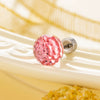 Titanium Steel Geometric Crystal Screw Ear Nail