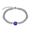 Titanium Steel Geometric Cuban Chain Bracelet For Women And Men Hip Hop Style Thick Non Fading Link Bracelet