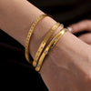 Titanium Steel Geometric Electroplated Fashion Ladies Bracelet