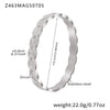 Titanium Steel Geometric Electroplated Fashion Ladies Bracelet