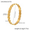 Titanium Steel Geometric Electroplated Fashion Ladies Bracelet