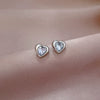 Titanium Steel Geometric Electroplated Minimalist Style Earrings For Women