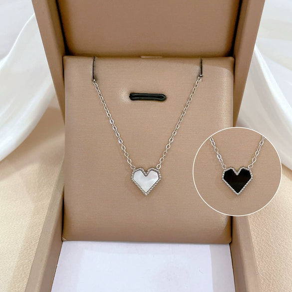 Titanium Steel Geometric Electroplated Necklace Unisex