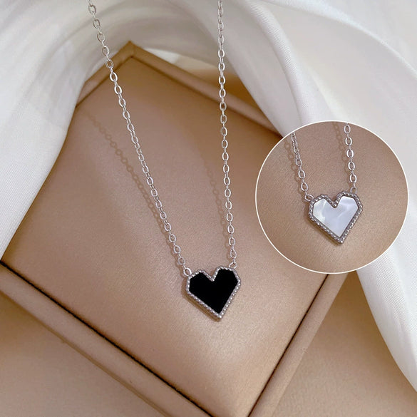 Titanium Steel Geometric Electroplated Necklace Unisex