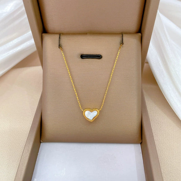 Titanium Steel Geometric Electroplated Unisex Minimalist Clavicle Necklace