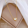 Titanium Steel Geometric Electroplated Unisex Minimalist Clavicle Necklace