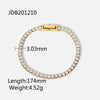 Titanium Steel Geometric Electroplated Women's Bracelet